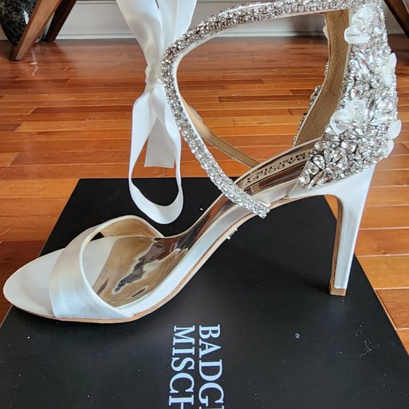 Badgley Mischka Wedding Shoes - Picture 3 of 5